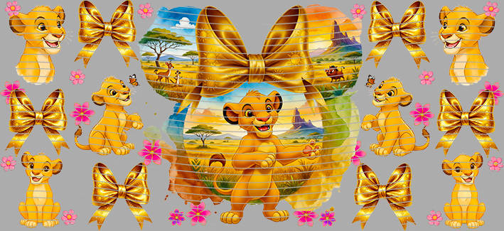 16oz Disney style-D-2540